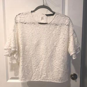 White Lace Top